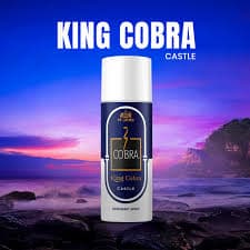 Cobra Body Spray Castle White