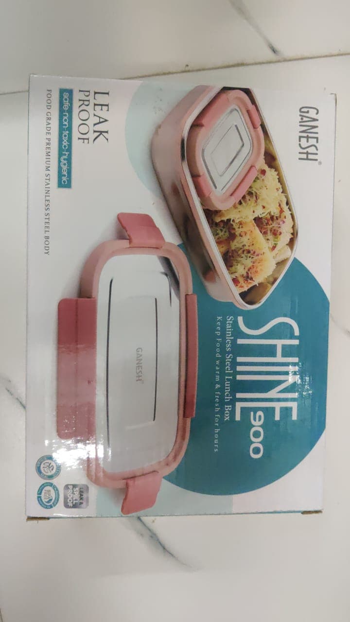Ganesh Lunch Box Shine -900ss